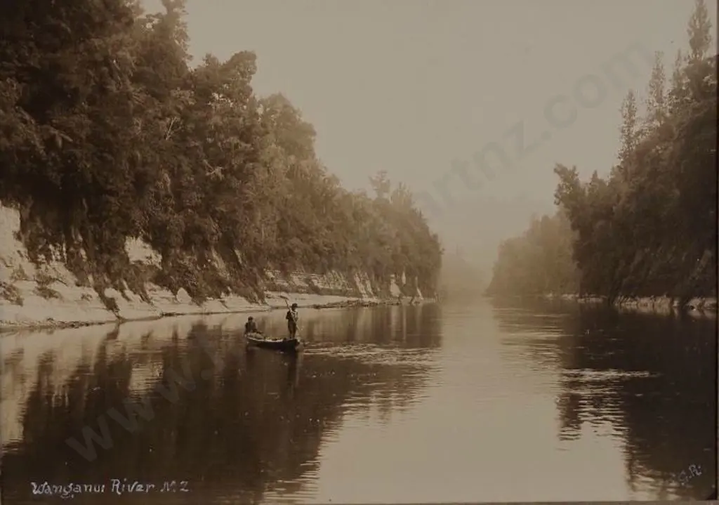 RADCLIFFE, Frederick George (1863-1923) - The Wanganui River Image 1++
