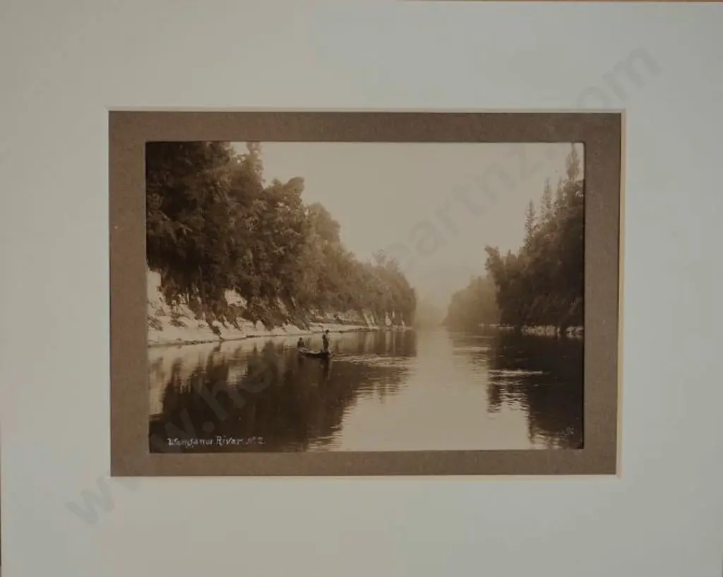RADCLIFFE, Frederick George (1863-1923) - The Wanganui River Image 1++