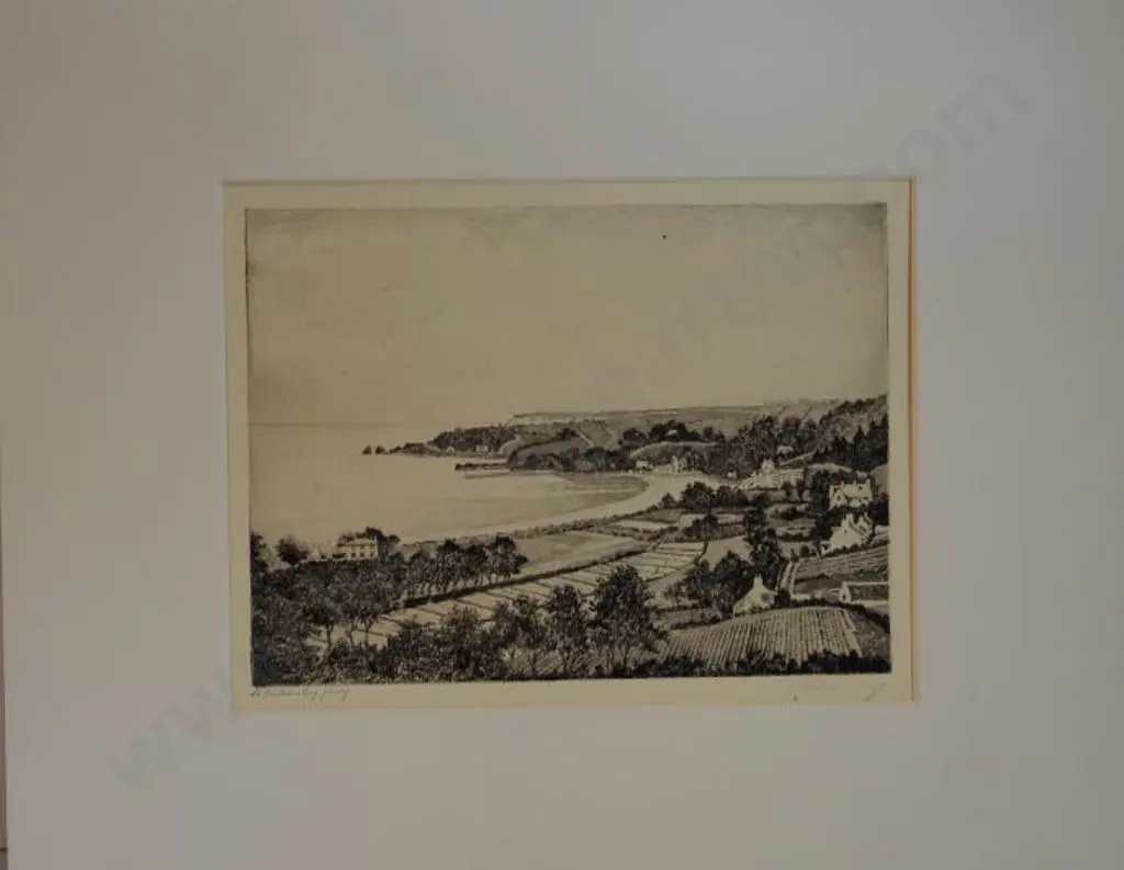 SIMES, A. (1887-1966) - St Brelads, Jersey Image 1++
