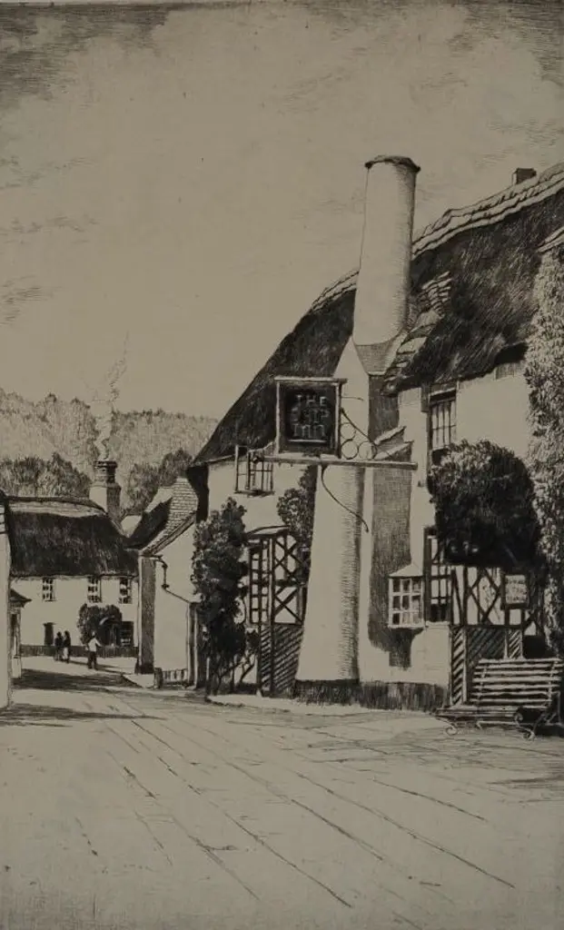 SIMES, A. (1887-1966) - The Ship Inn Image 1++