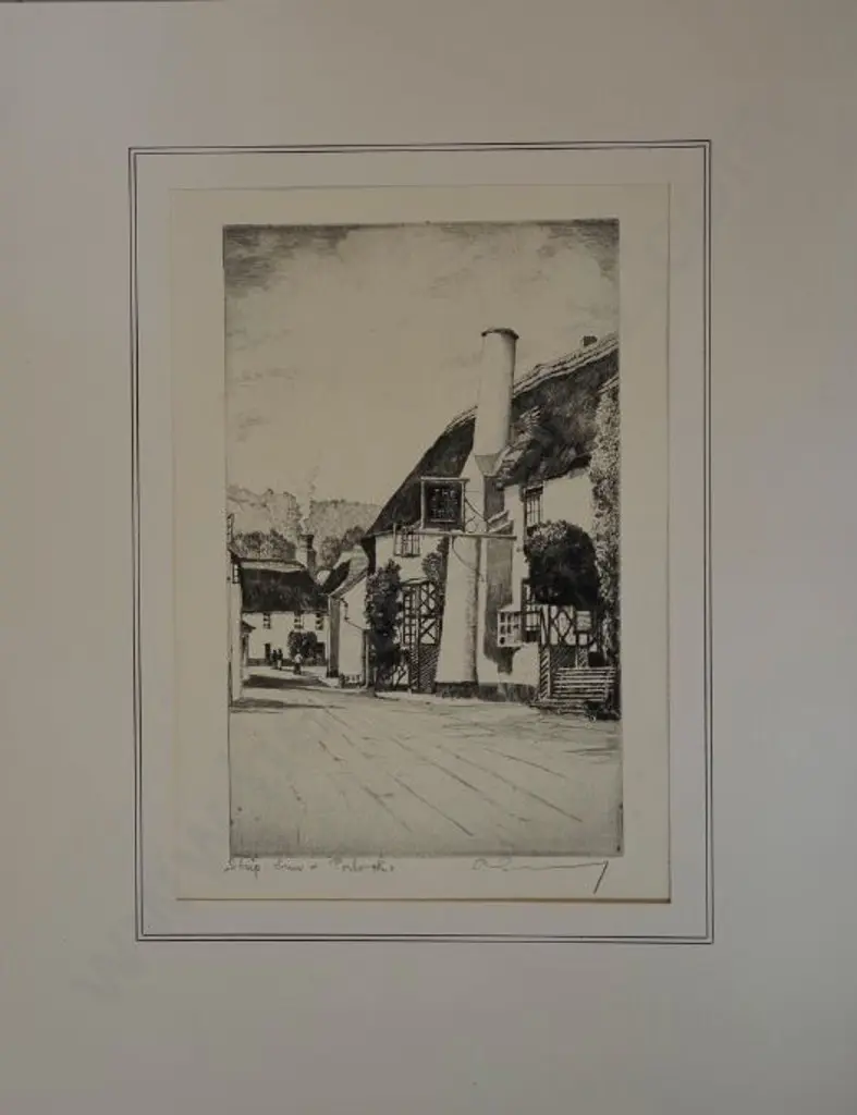SIMES, A. (1887-1966) - The Ship Inn Image 1++