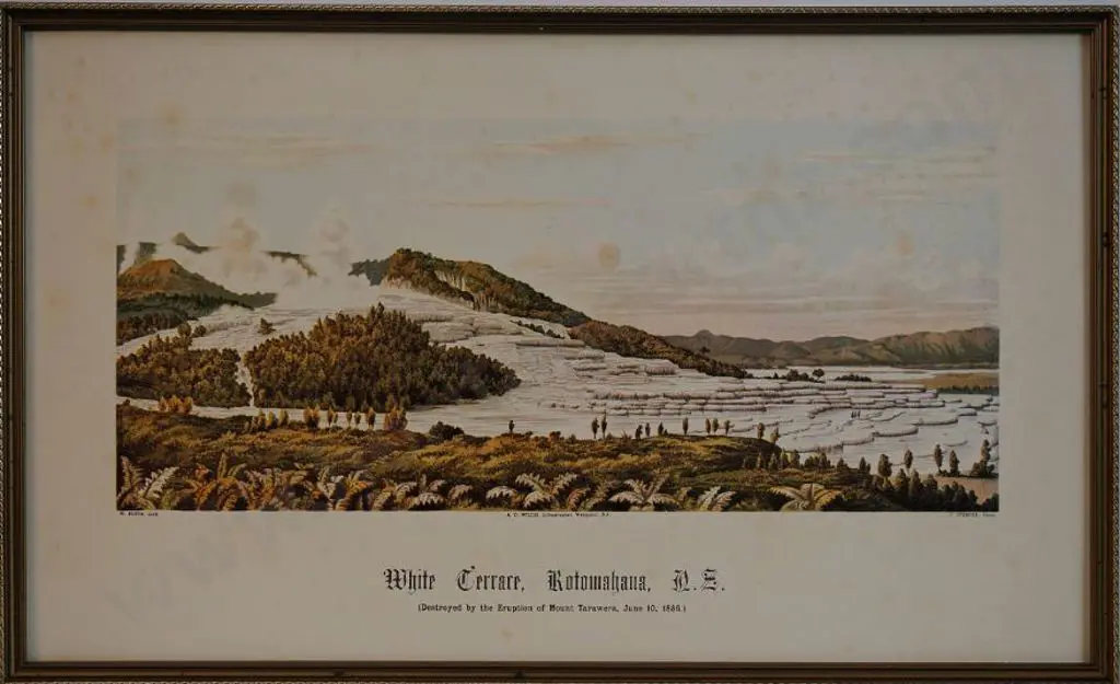 SPENCER, Charles (1854-1933) - White Terraces - Rotomahana Image 1++