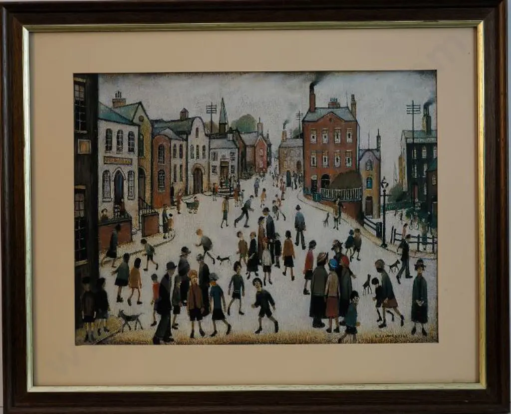 LOWRY, Laurence Stephen (1887-1976) - People on The Move Image 1++