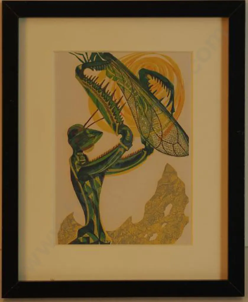 MAYO, Dame Eileen (1906-1994) - Mantis in the Sun Image 1++