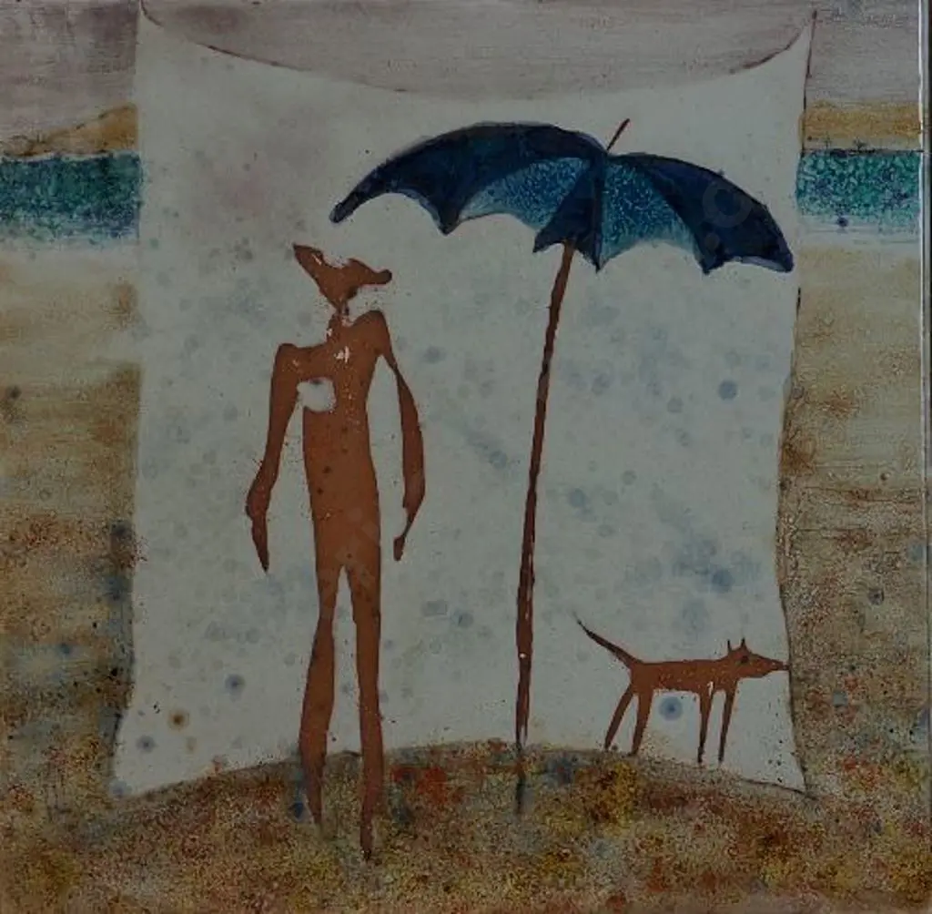 de LANGE, Gennie (1942-) - At the Beach 204 Image 1++