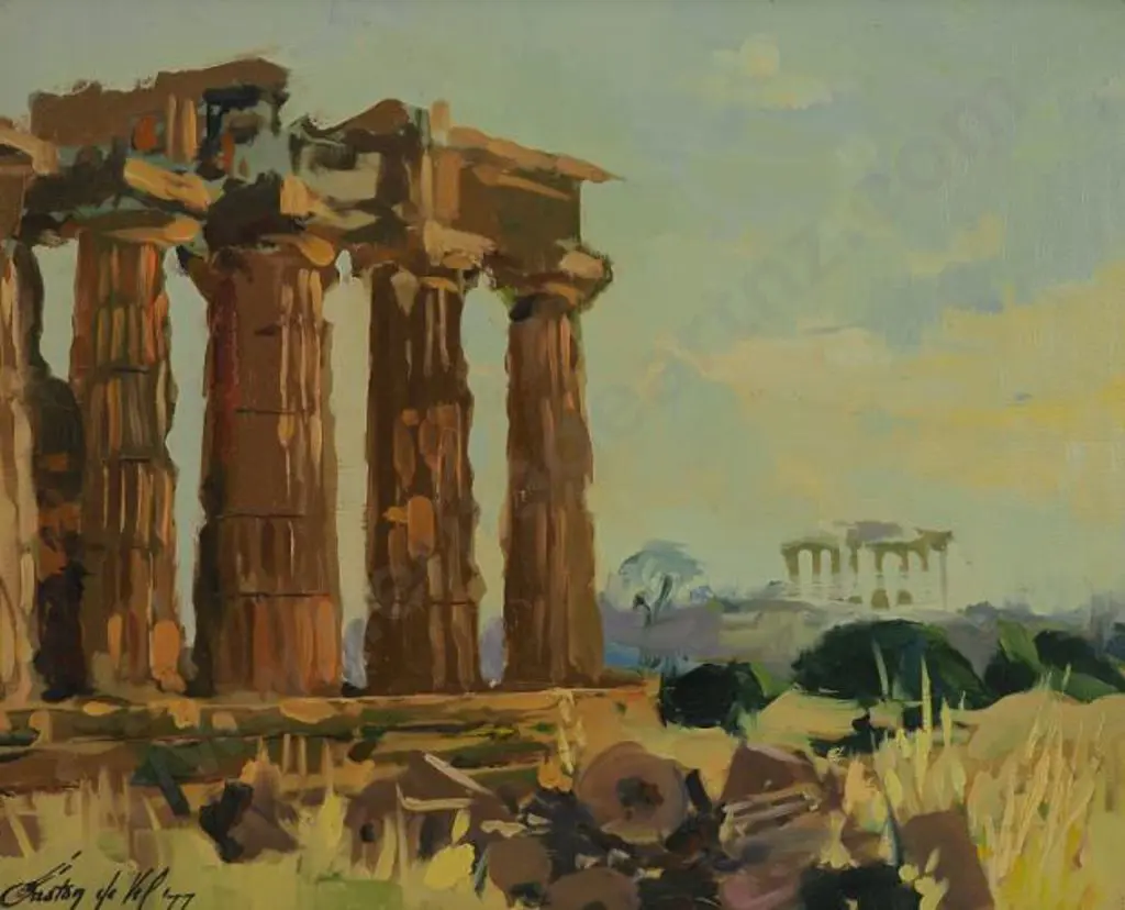 VEL, Gaston de (1924-2010_ - Early Civilisation (Sicily) Image 1++