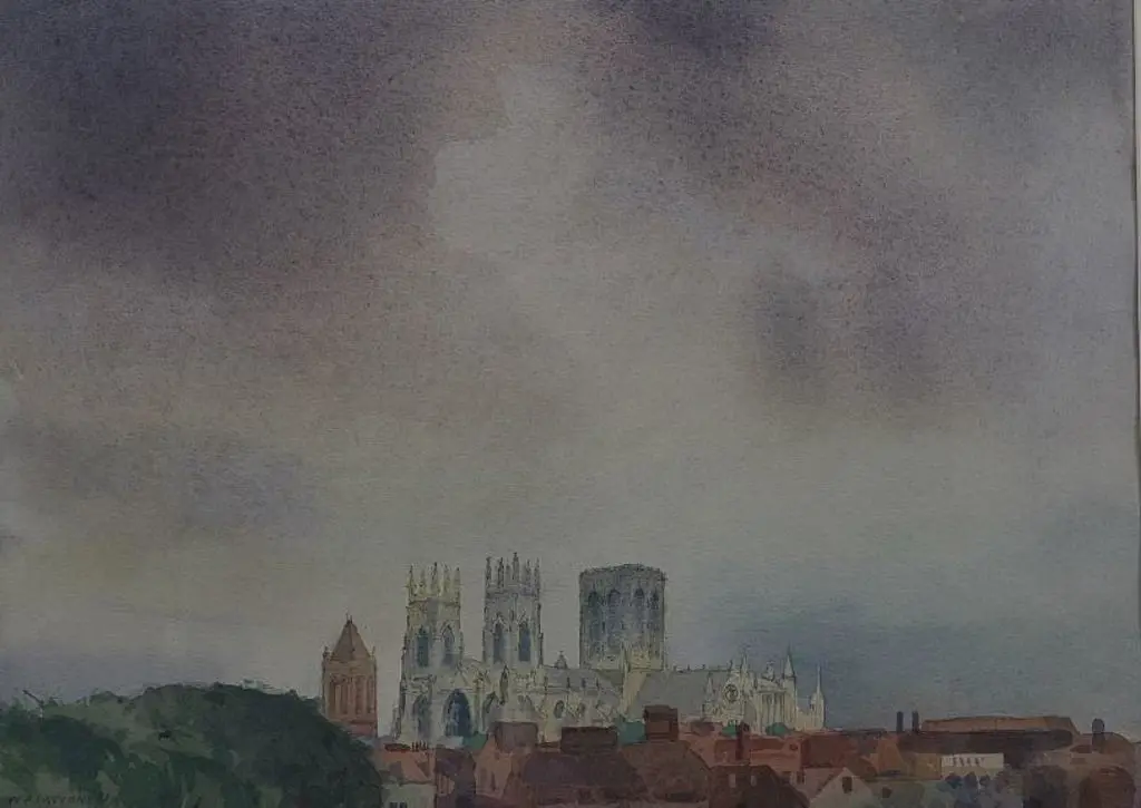 SUTTON, William A. (Bill) (1917-2000) - Yorkminster Image 1++