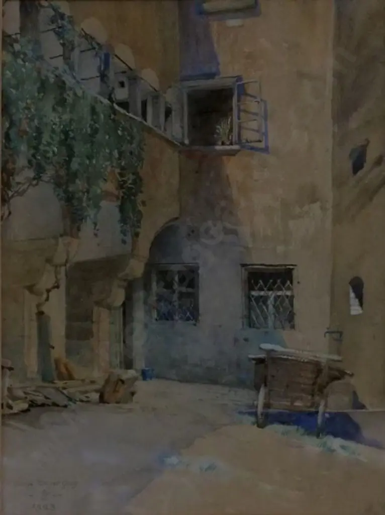 GRAY, George Kruger R.A. (1880-1943) - Burgerspital, Sulzberg Image 1++