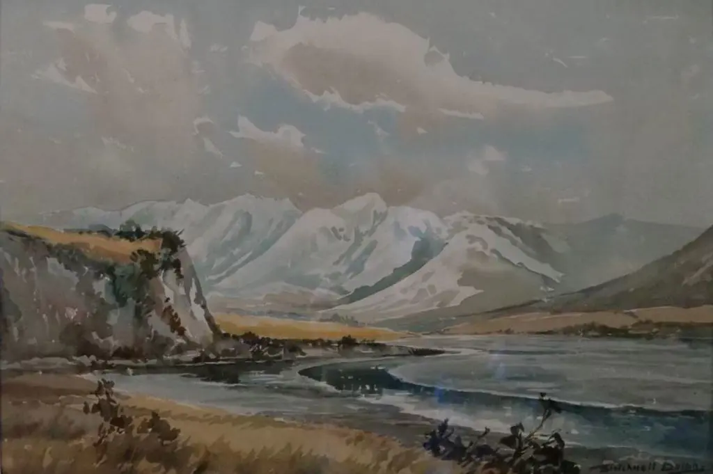 DELPH, Birchnell (1901-1996) - Haast Pass Road Image 1++