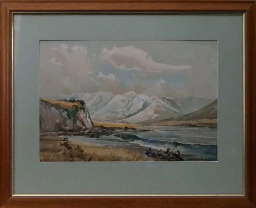 DELPH, Birchnell (1901-1996) - Haast Pass Road Image 1++