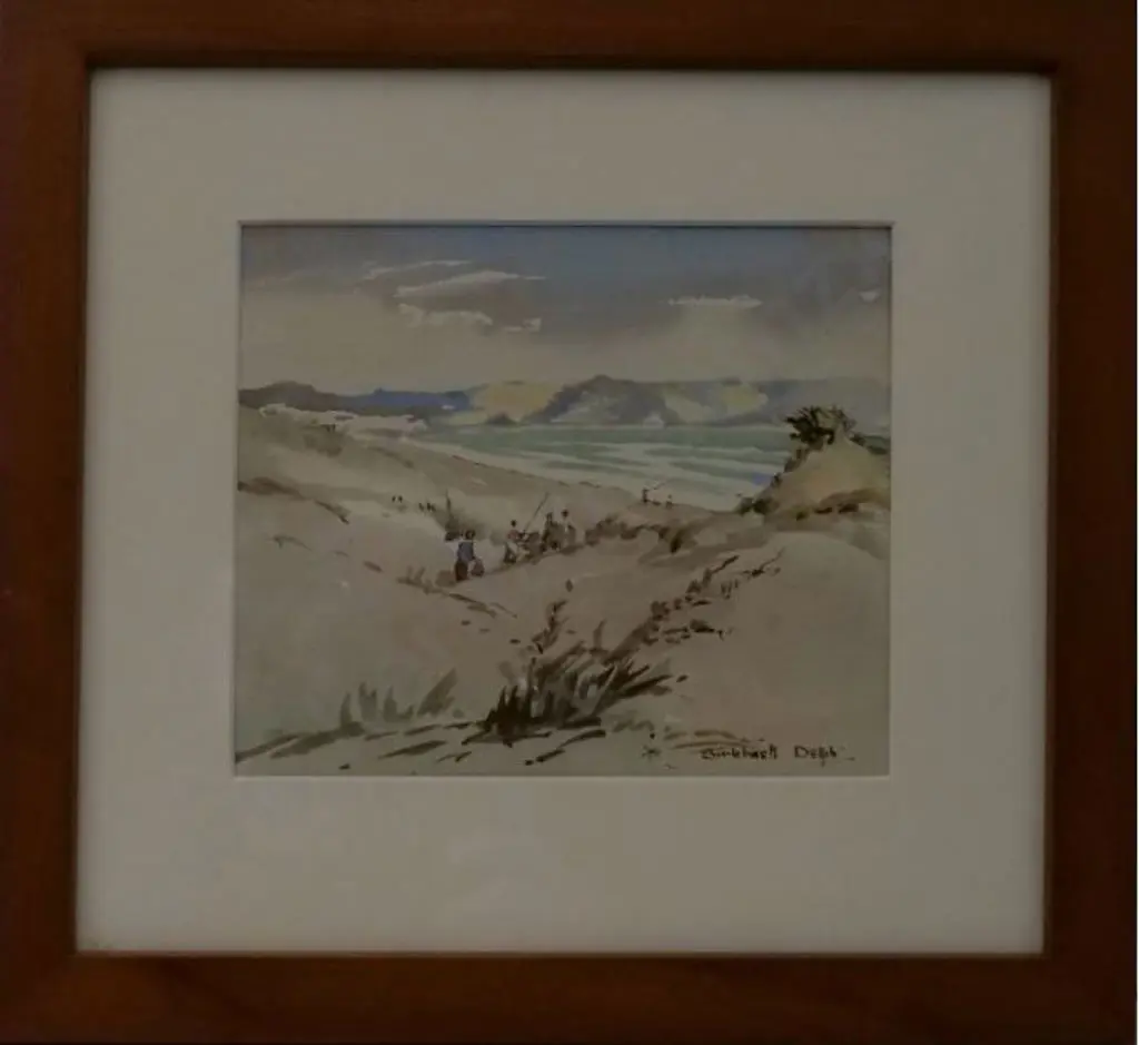 DELPH, Birchnell (1901-1996) - Surfcasters, Ninety Mile Beach Image 1++