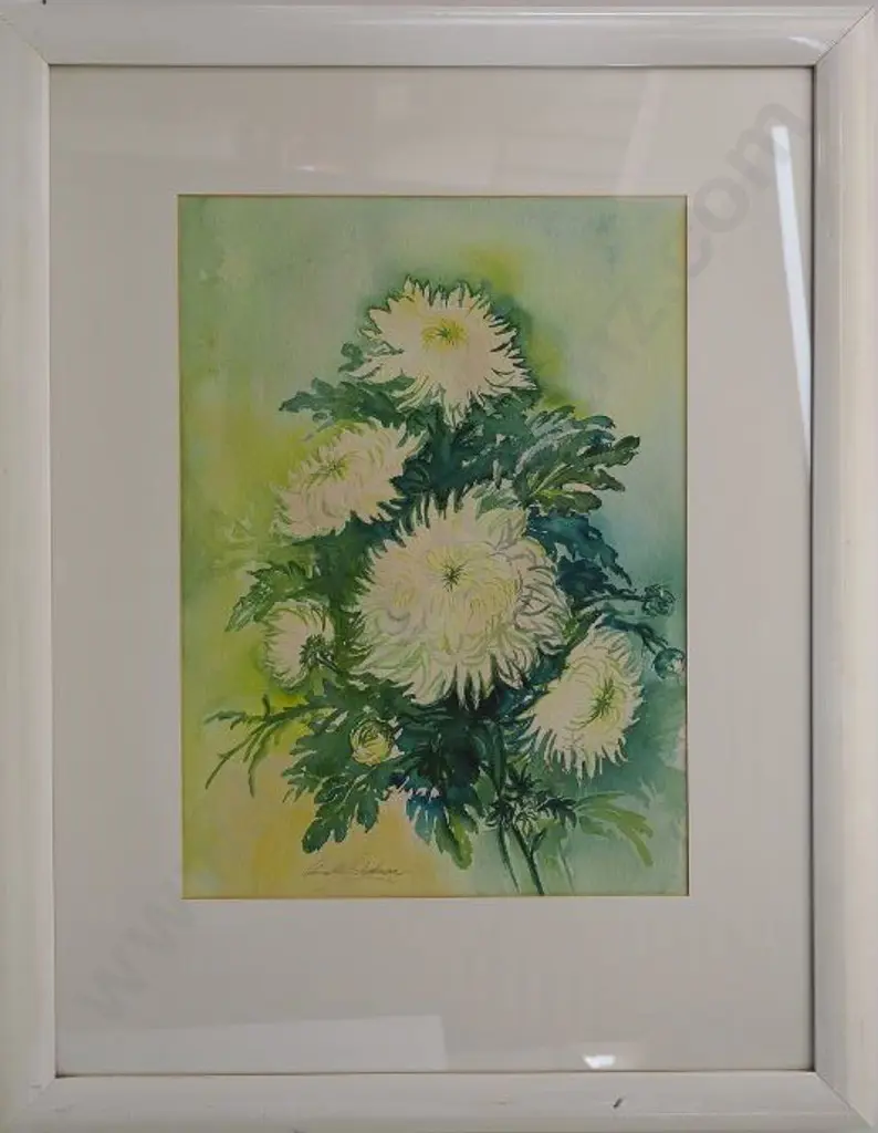 DICKISON, Annette (21st Cent.) - Chrysanthemums Image 1++