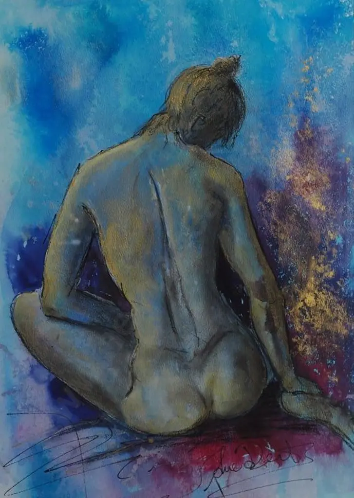 DENT, Sue (21st Cent.) - Naked Woman from Behind Image 1++