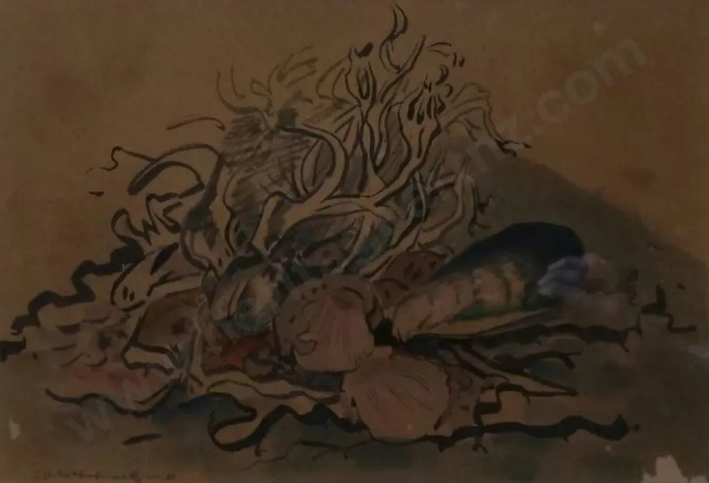 McCORMACK, Thomas Arthur (1883-1973) - Still Life with Mussels & Clams Image 1++