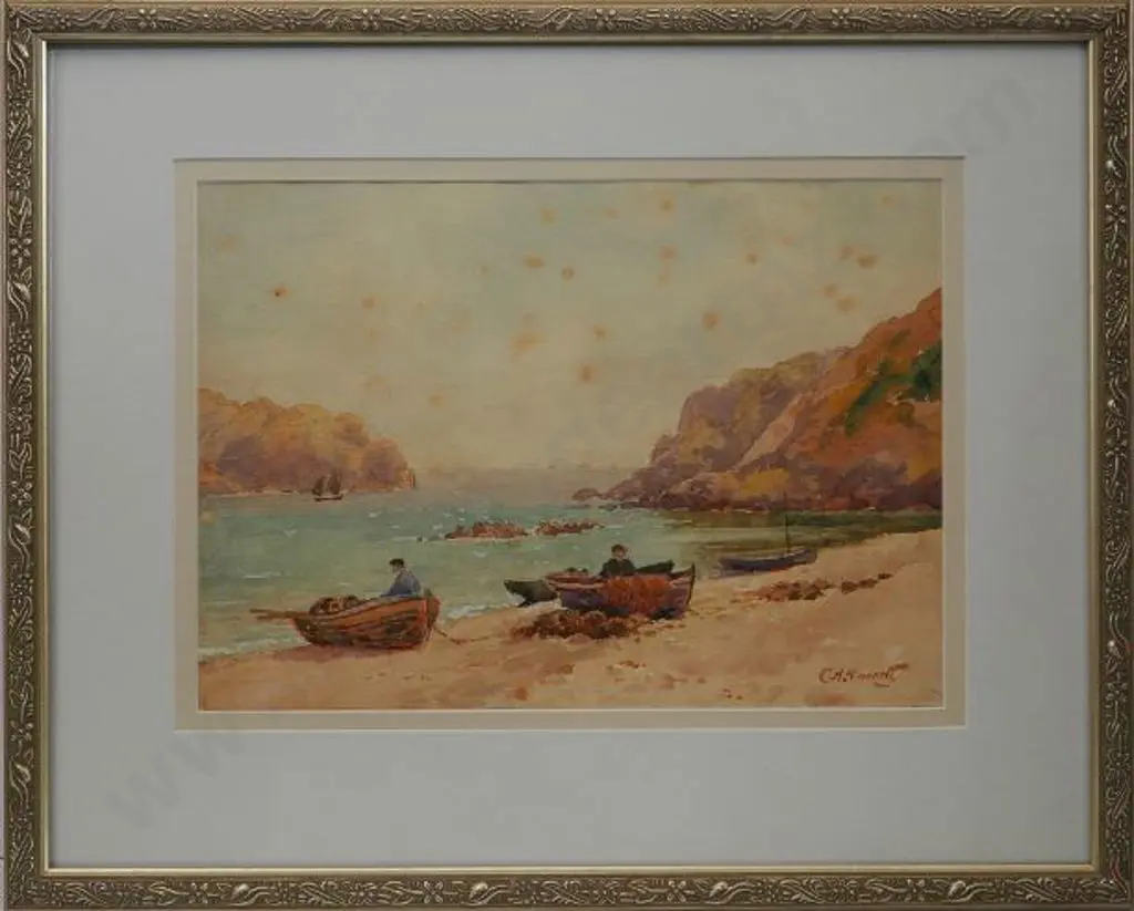 HOWORTH, Charles Henry (1856-1945) - Lulworth Cove, Dorset Image 1++