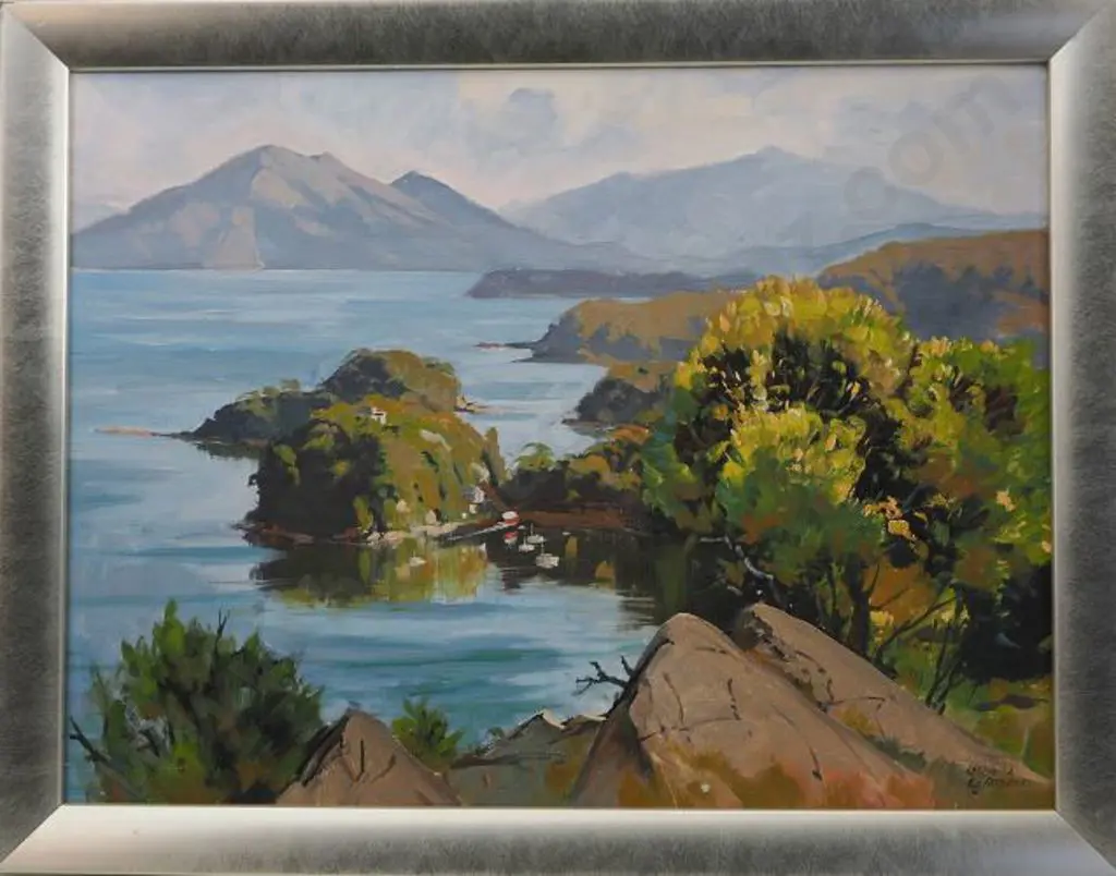 CAMPBELL, Leslie Alfred (1925-) - Oban, Stewart Island Image 1++