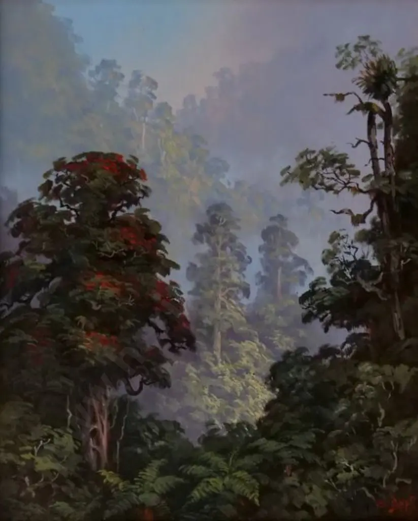 PAPPS, Ernest Albert (1910-2001) - The Northern Rata Image 1++