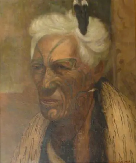 CUMMINGS, Vera (1891-1949) - Atama Paparangi - A chief of the Te Rawara Tribe in the Hokianga Image 1++