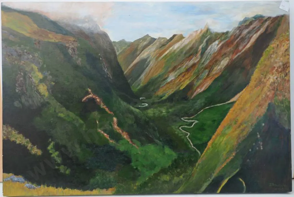 ARBUCKLE, J. - Stream Winding through Valley Image 1++