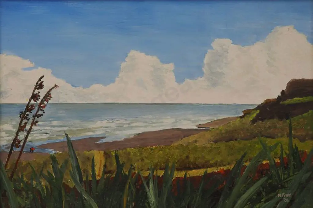 FREER, M. - Seashore with Dunes Image 1++