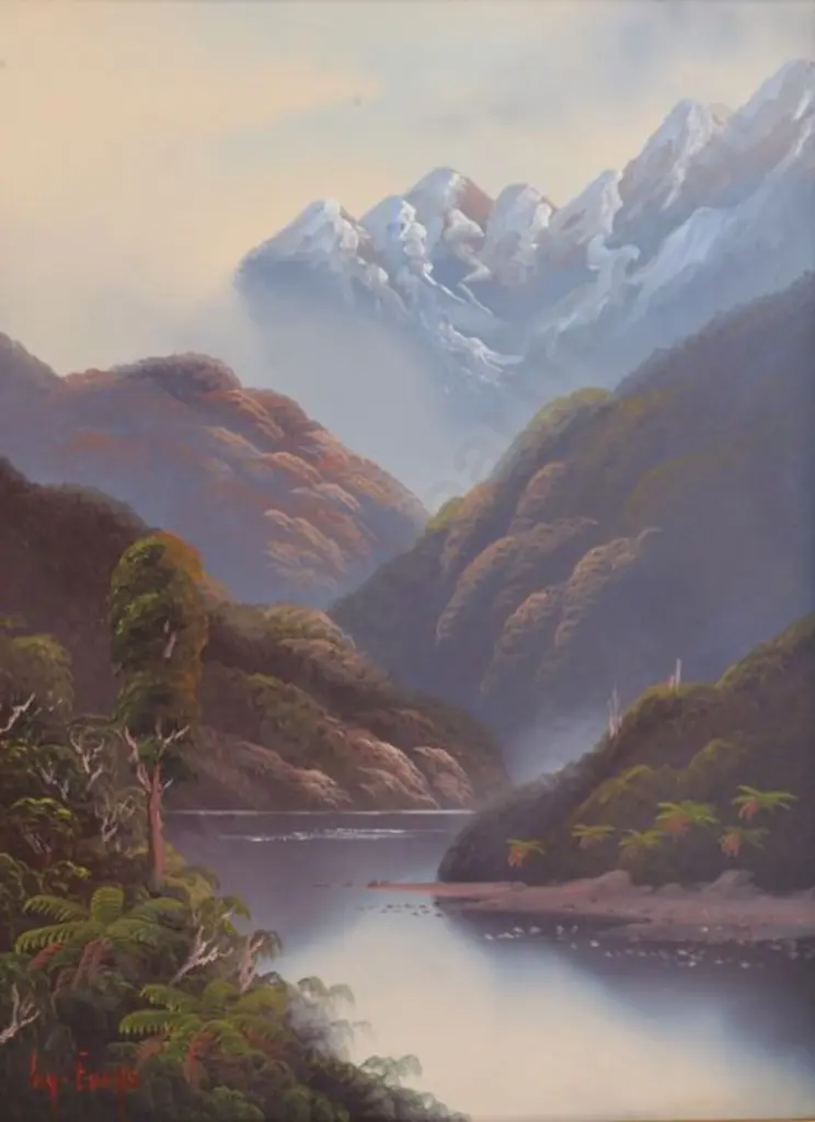 EVANS, Ian (Active 1970s/80s) - Fiordland Image 1++