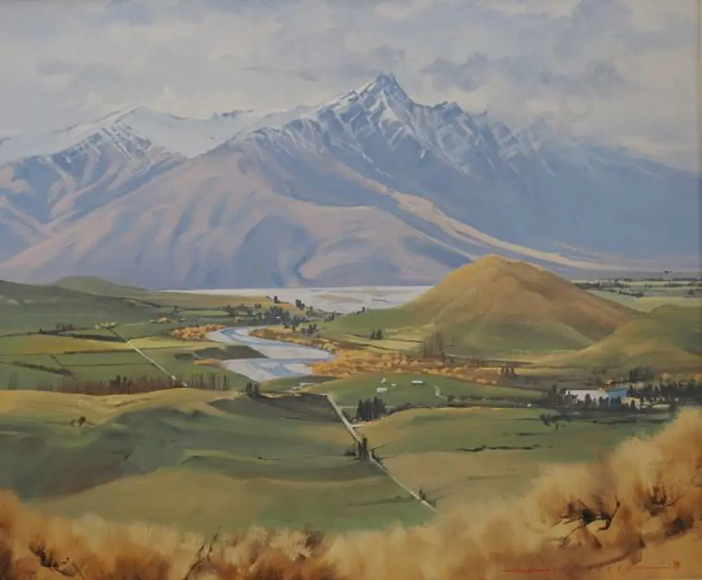 COOKE, Alan D. (Active 1970s/80s) - Mountain Vista - Remarkables Image 1++
