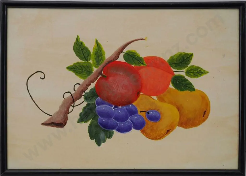 UNKNOWN artist - Still Life - Fruit on Branch Image 1++