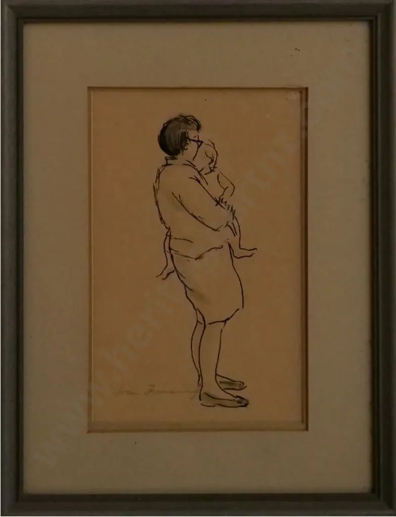 FANNING, Joan (1912-2000_ - Mother & Child Image 1++