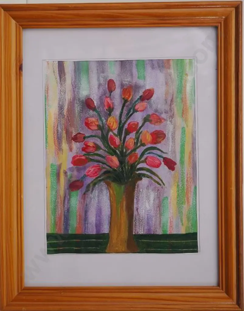 UNKNOWN artist - Flowers in Vase Image 1++