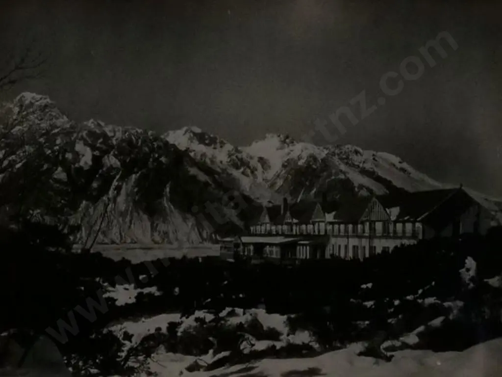UNKNOWN photographer - The Hermitage, Mount Cook Image 1++