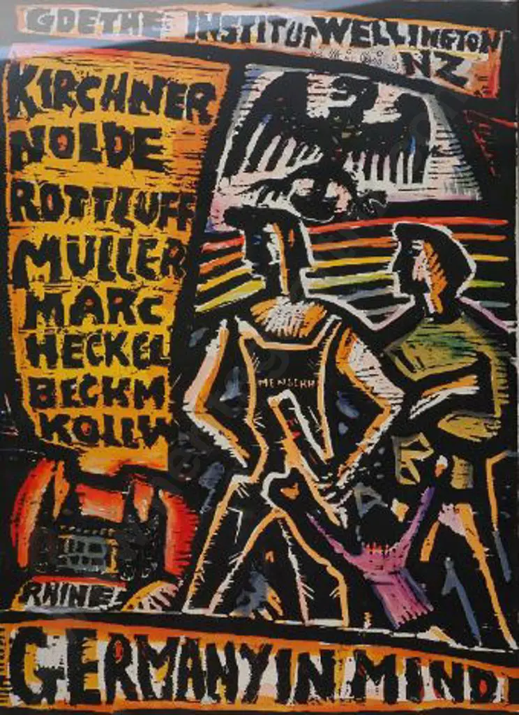 BROWN, Nigel (1949-) - Germany in Mind - Mini Poster for Goethe Institute Image 1++