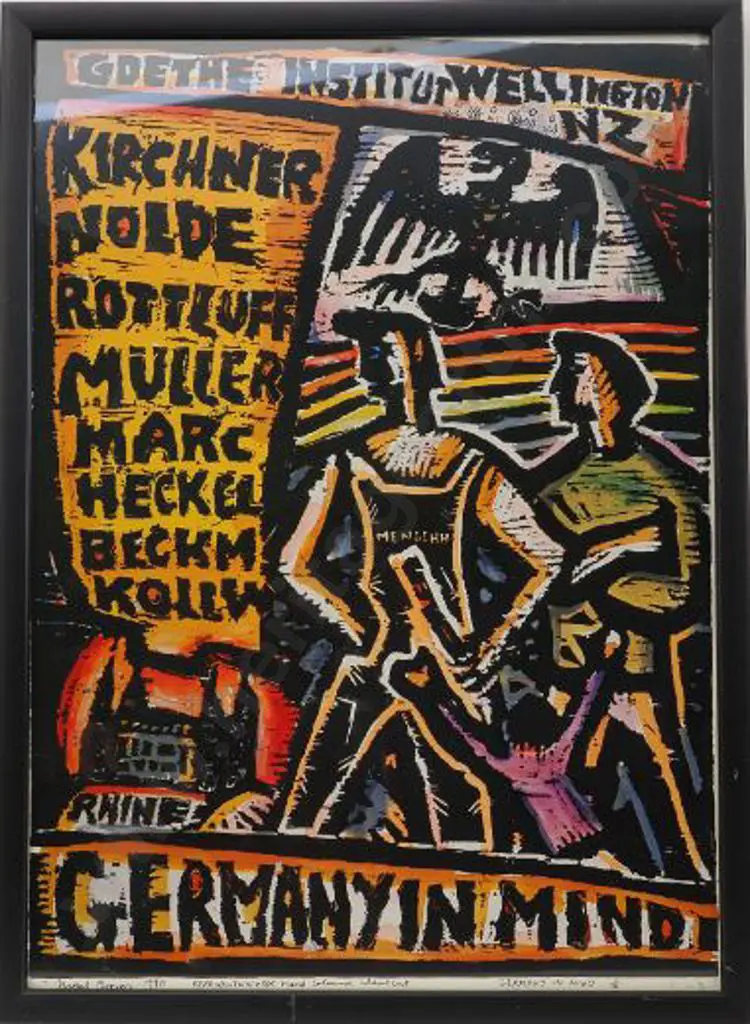 BROWN, Nigel (1949-) - Germany in Mind - Mini Poster for Goethe Institute Image 1++
