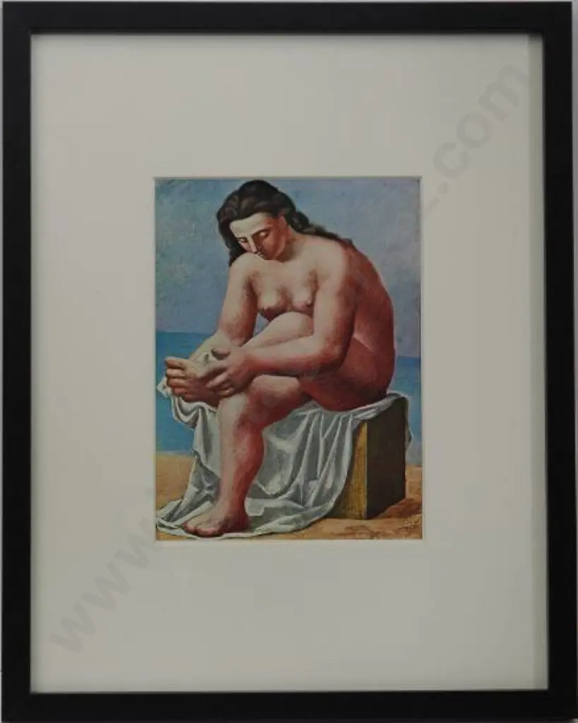 PICASSO, Pablo (1881-1973) - Nude Woman Drying Her Feet, 1921 Image 1++