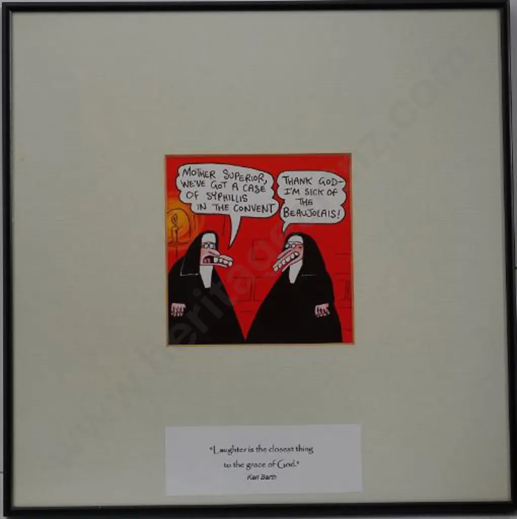 UNKNOWN artist - Mother Superior - We have a Case of Syphillis .. Image 1++