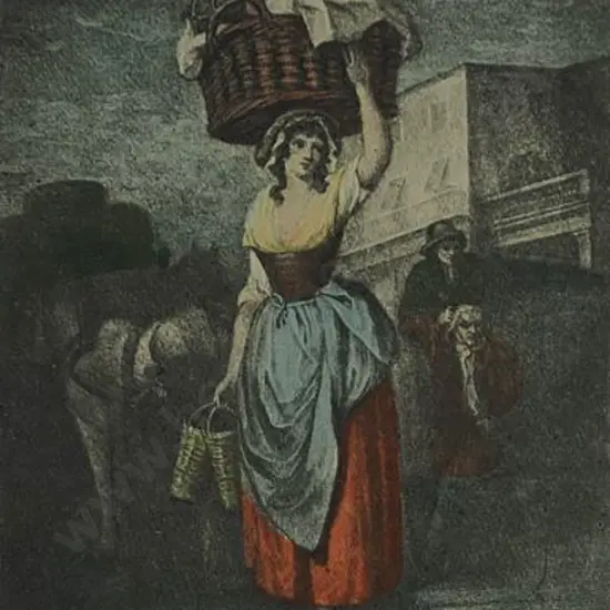 WHEATLEY, Francis (1747-1801) - Cries of London - Strawberries