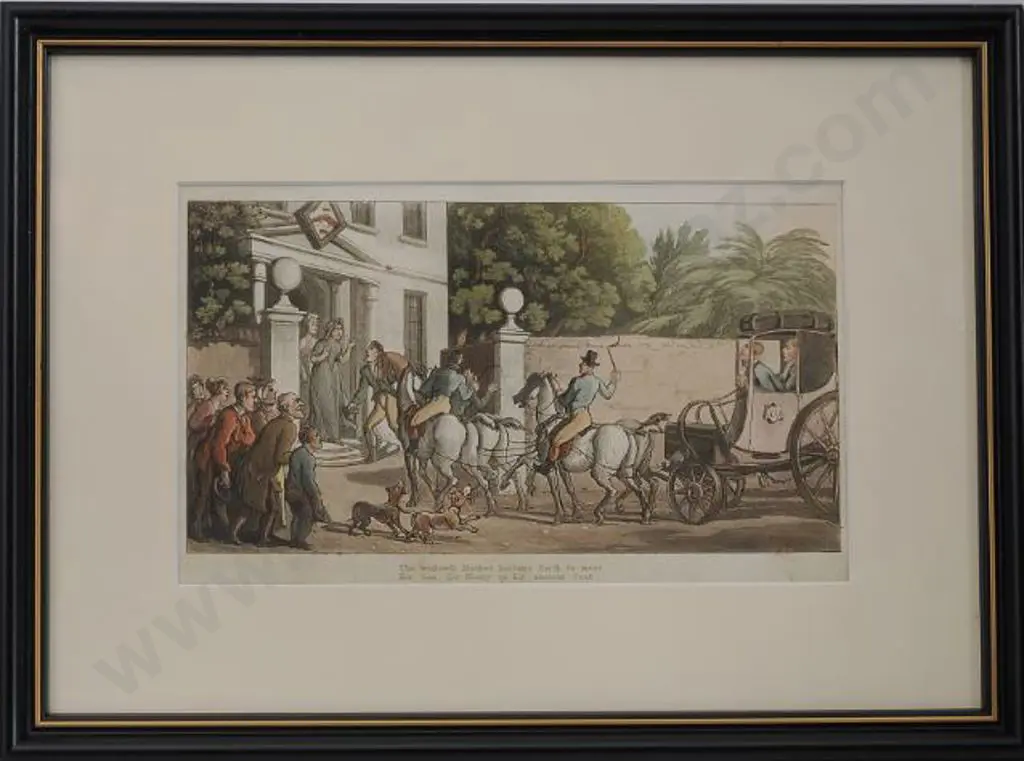 ROWLANDSON, Thomas (1756-1827) - The Widowed Mother Image 1++
