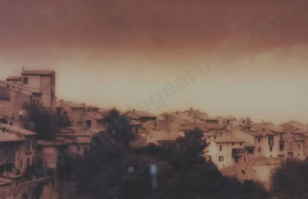 UNKNOWN photographer - European Hillside Village Image 1++