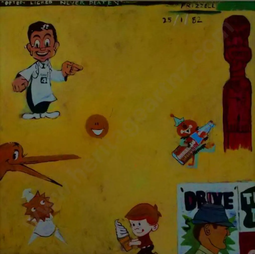 FRIZZELL, Dick (1943-) - Often Licked, Never Beaten Image 1++