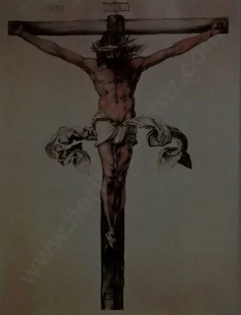 DURER, Albrecht (1471-1528) - Christ on the Cross Image 1++