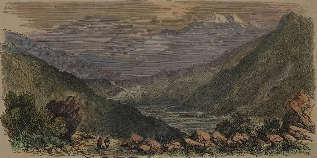 BARRAUD, Charles Decimus (1822-1897) - Otira Gorge Image 1++