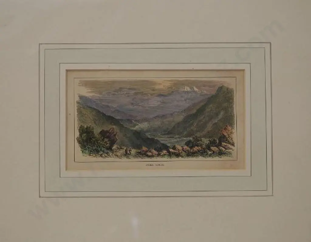 BARRAUD, Charles Decimus (1822-1897) - Otira Gorge Image 1++