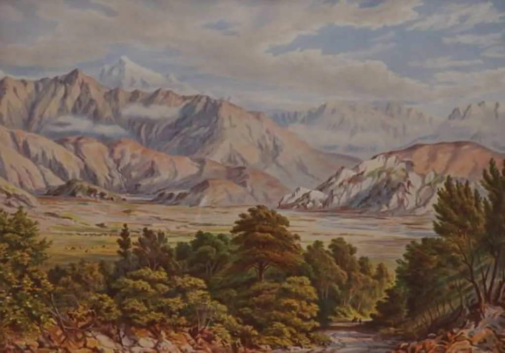 BARRAUD, Charles Decimus (1822-1897) - NZ Graphic & Descriptive (1877) - Clarence River Image 1++