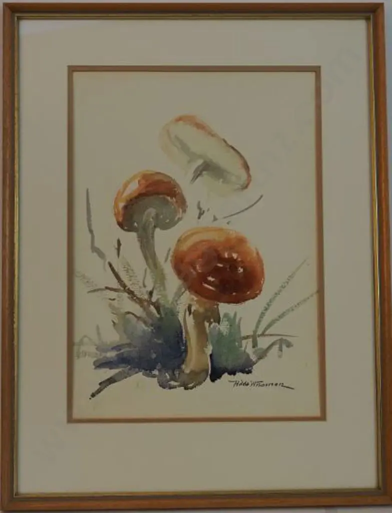 WISEMAN, Hilda (1894-1984) - Funky Funghi (Mushrooms) Image 1++