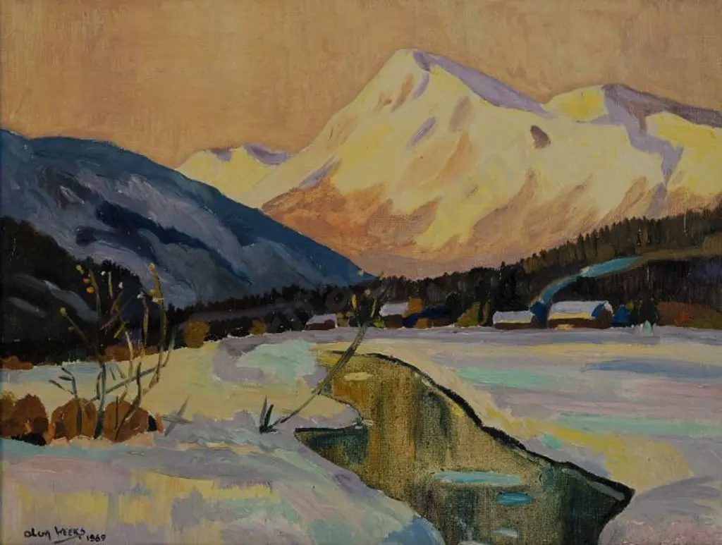 WEEKS, Olga (1926-2022) - Mountains, Hills and Snow Image 1++