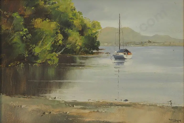 WALLERS, Peter (1953-) - Lake Taupo Image 1++