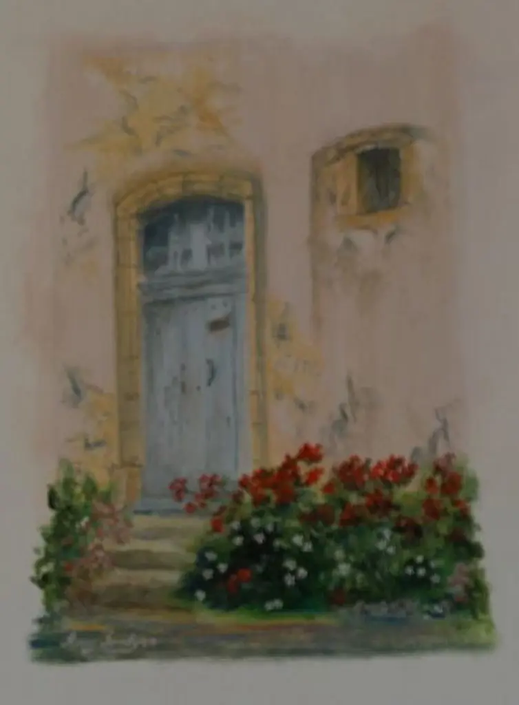 FORDYCE, Ann - Doorway at Cadenet, France Image 1++
