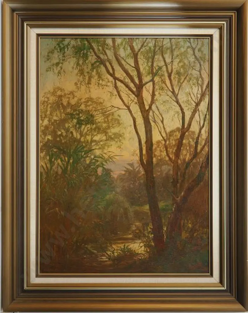 GOULDSMITH, Edmund Thomas (1852-1932) - Fern Shrouded Path Image 1++