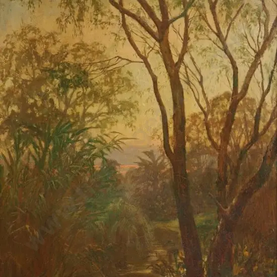 GOULDSMITH, Edmund Thomas (1852-1932) - Fern Shrouded Path