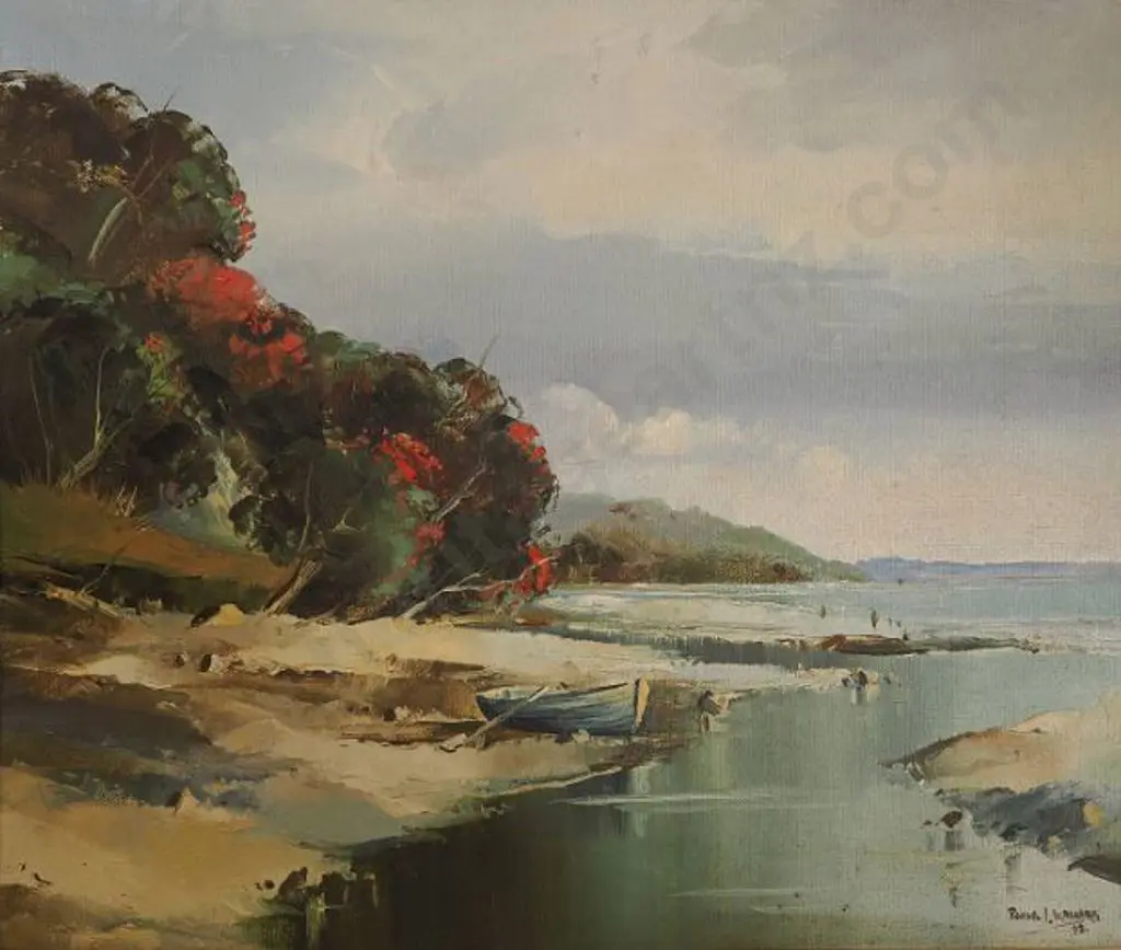 WALLERS, Peter (1953-) - Near Ohope Image 1++
