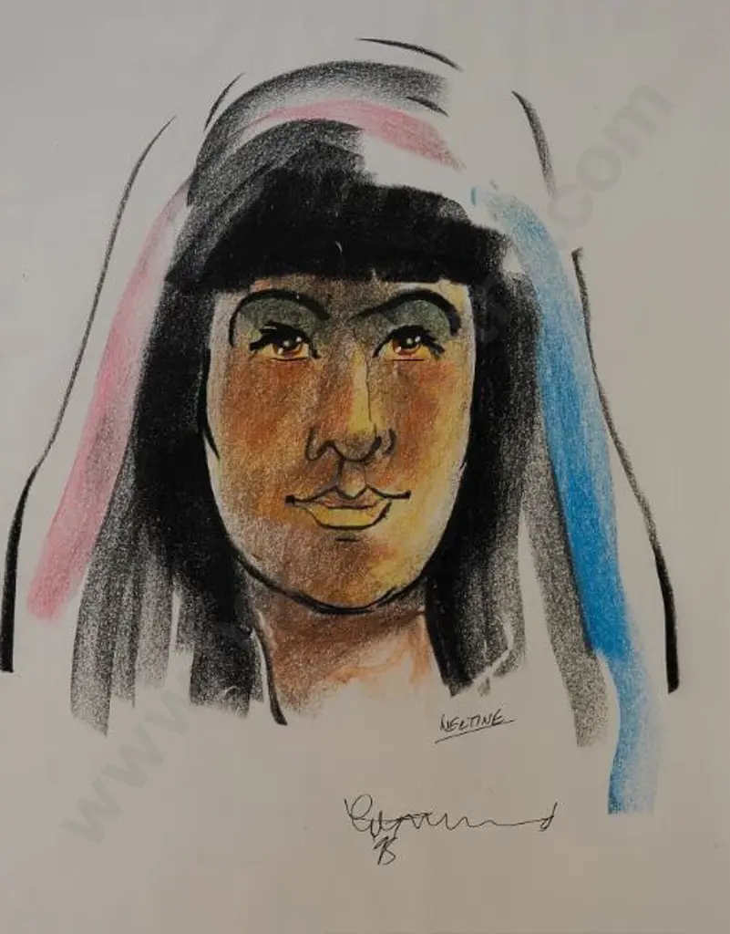 UNKNOWN Artist - Portrait of Lady Image 1++